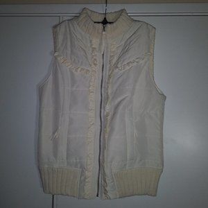 I.N. Studio, Vest, Ivory, Sixe XL, NWOT